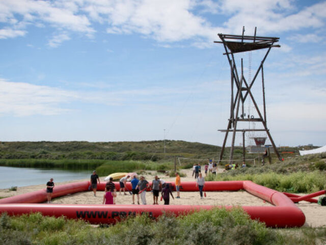Bedrijfsuitje PBN Nova Zembla forteiland ardennen