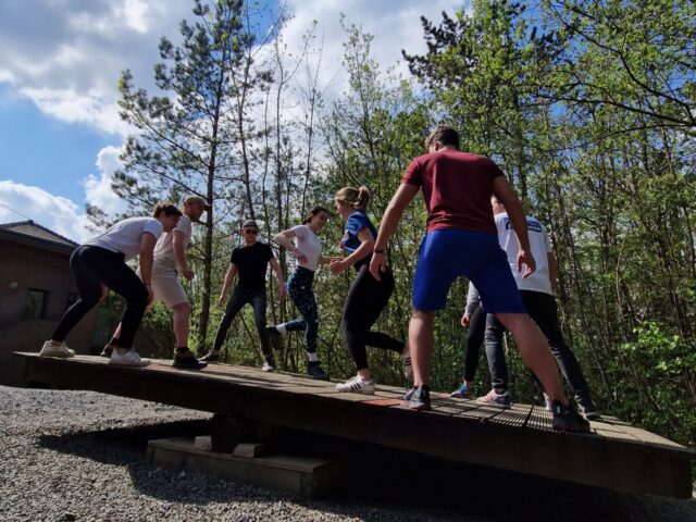team in balance ardennen weekend
