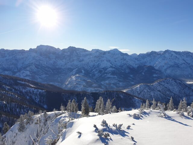 Grunau- wintersport- uitzicht
